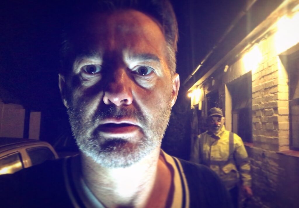 Carl Medland in Paranormal Farm, 2017 Carl Medland in Paranormal Farm, 2017